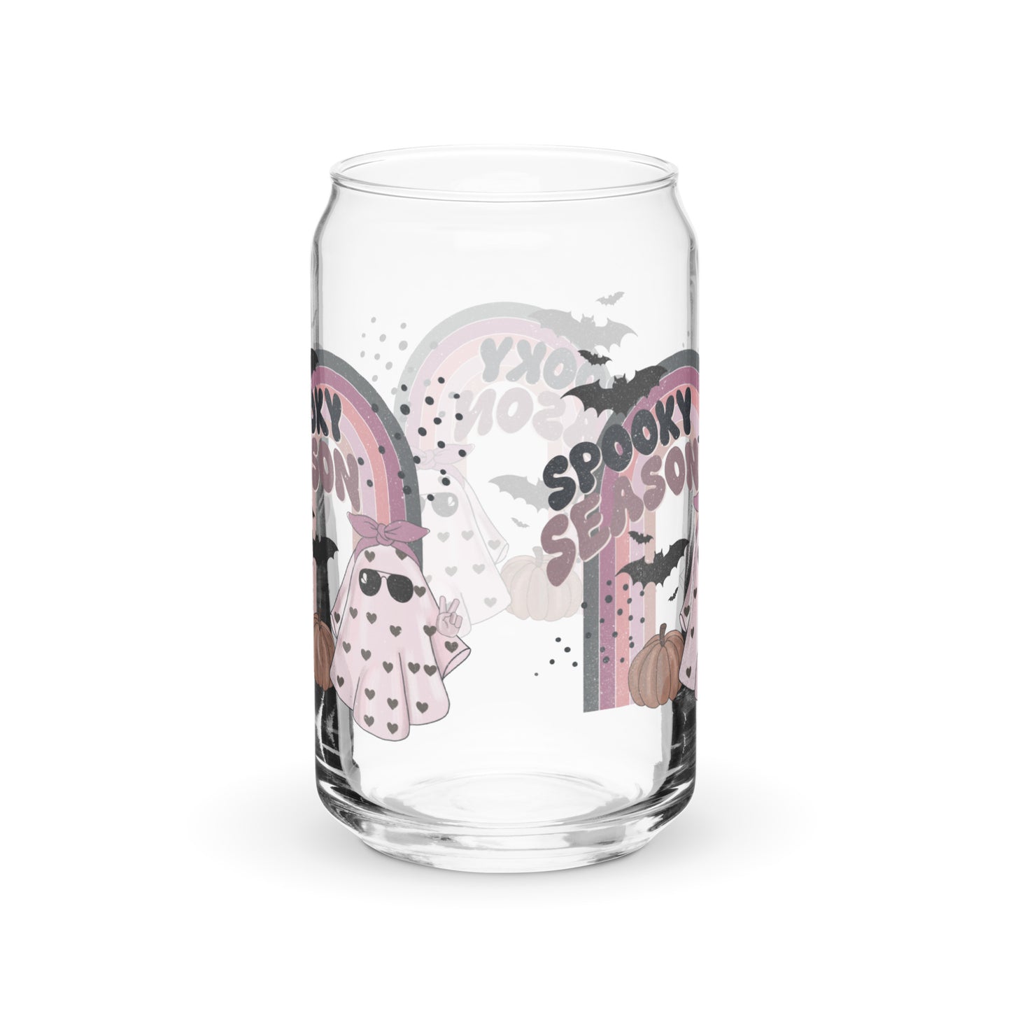 Spooky Season Can-shaped glass