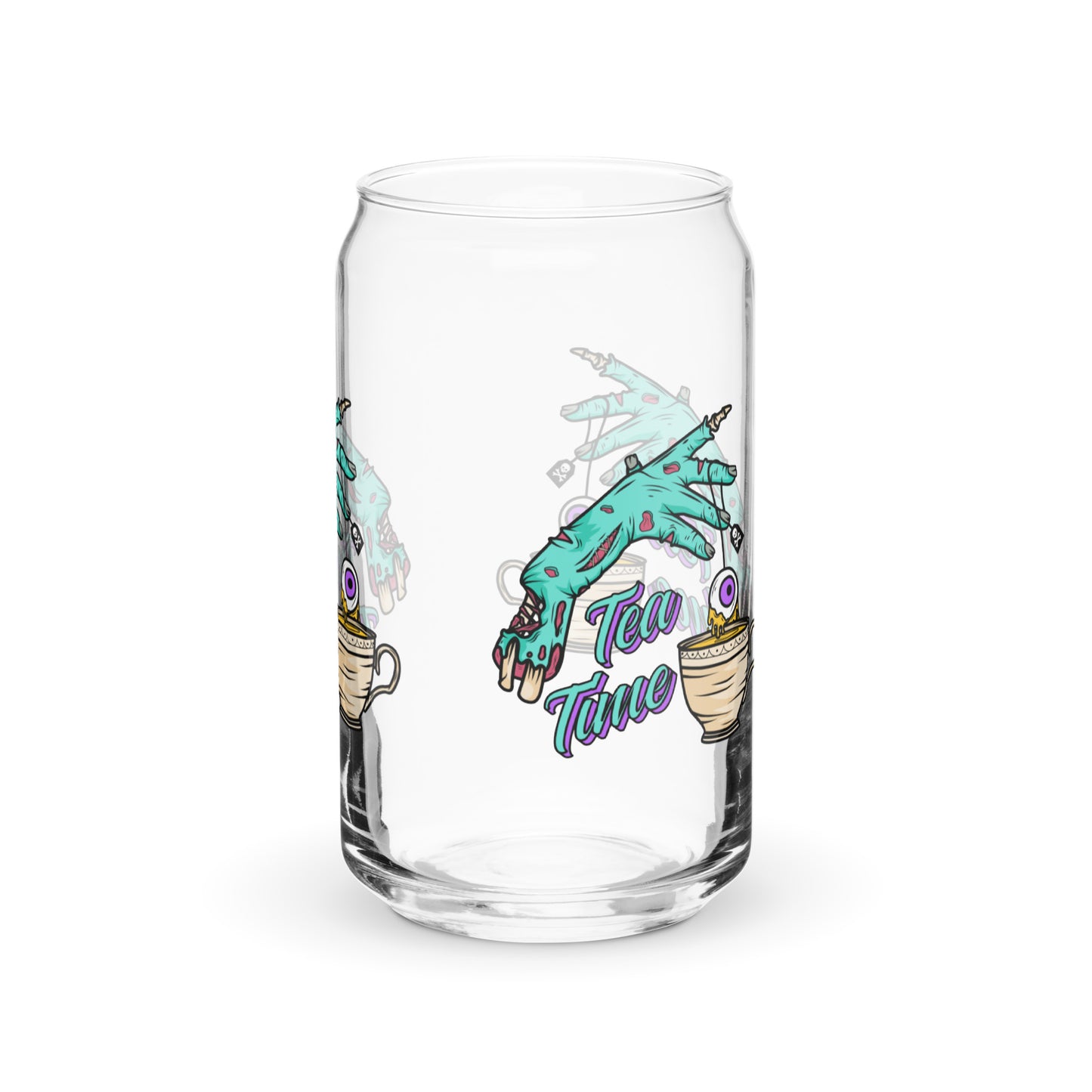 Tea Time Can-shaped glass