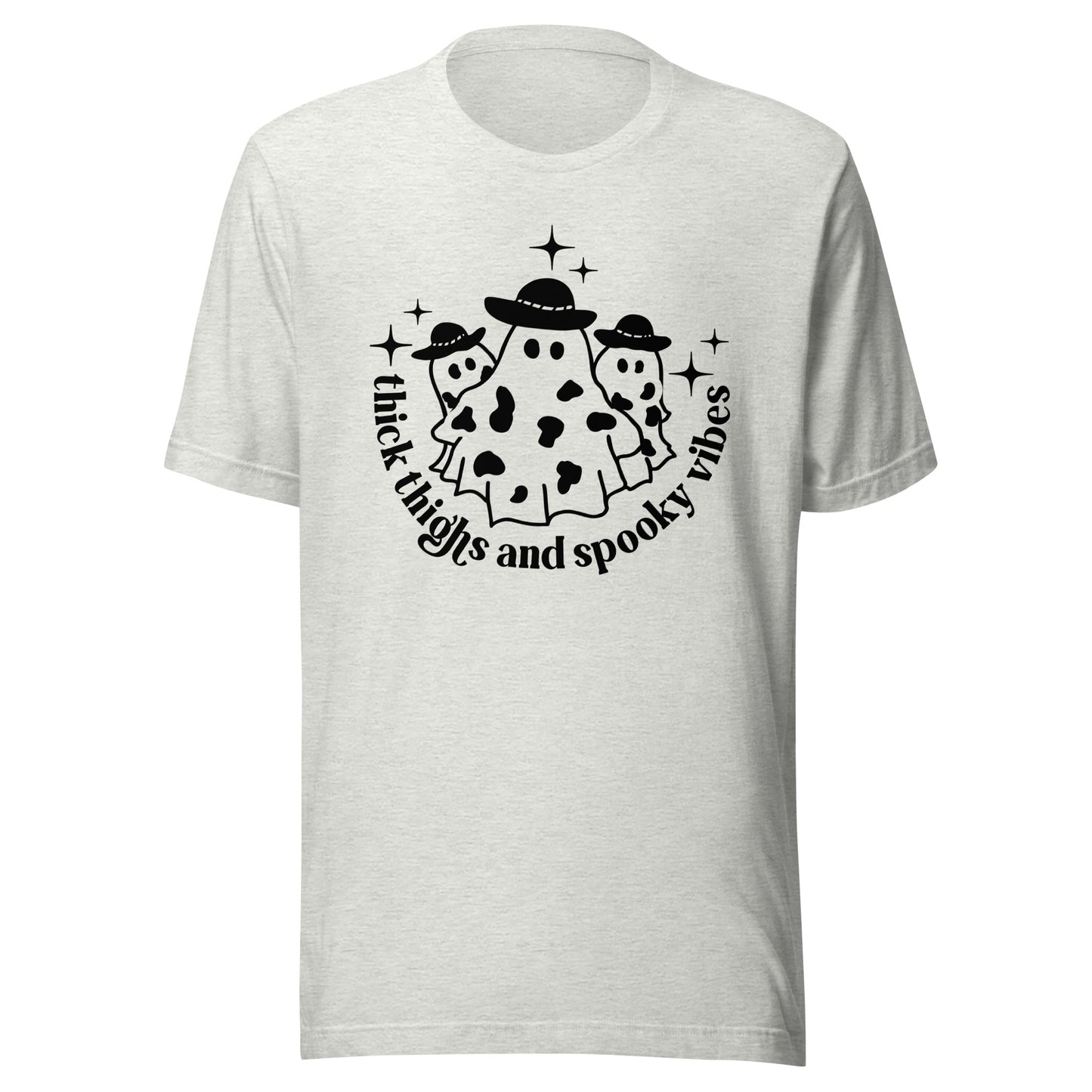 Spooky Vibes and Thick Thighs Unisex t-shirt